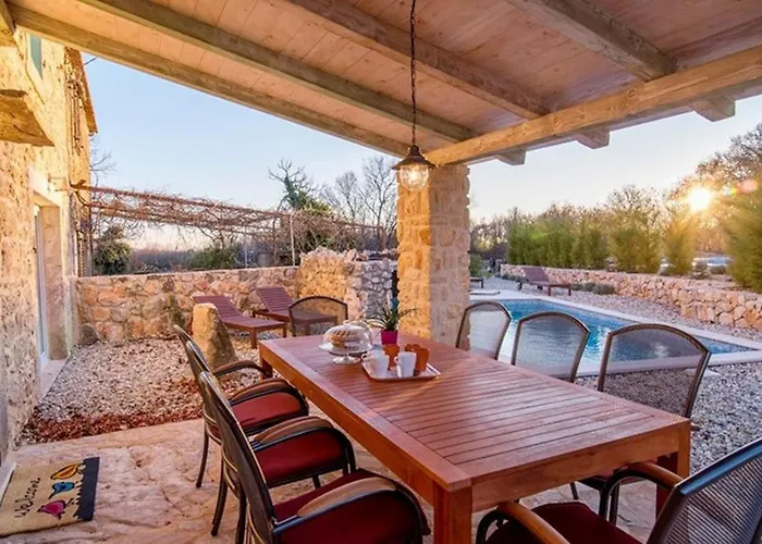 Luxury With A Swimming Pool Garica, Krk - 17469 Βίλα