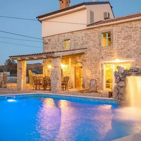 Luxury With A Swimming Pool Garica, Krk - 17469 Villa Risika