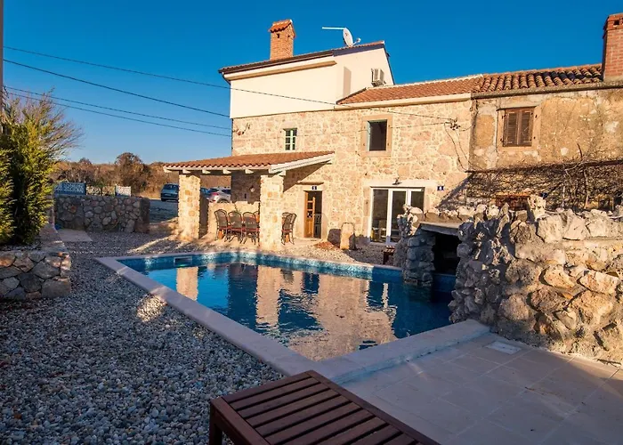 Luxury With A Swimming Pool Garica, Krk - 17469